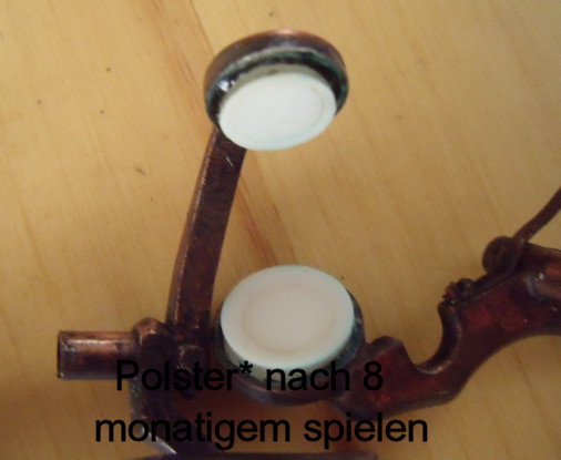 Polster * nach 3 monatigem Spielen